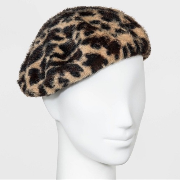Leopard beret target Clearance